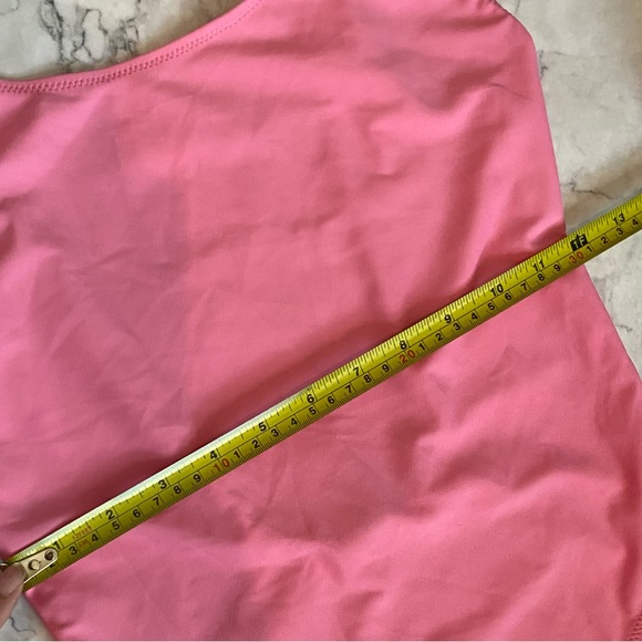 SOLID & STRIPED PINK SWIMWEAR *NWT* SizeM Braided Straps & Backless Detailing - Picture 11 of 14